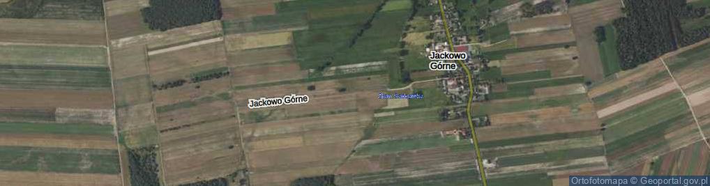 Zdjęcie satelitarne Jackowo Górne ul.